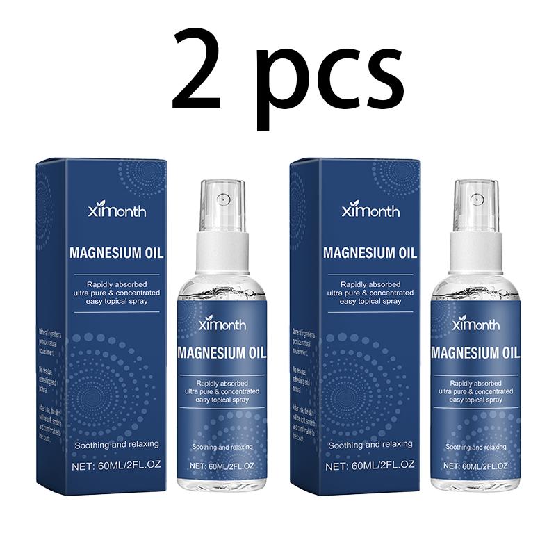 Ximonth Hořčíkový olej ve spreji Noční péče Tělo Klid mysli Tělo Pokožka Hydratační ošetřující sprej