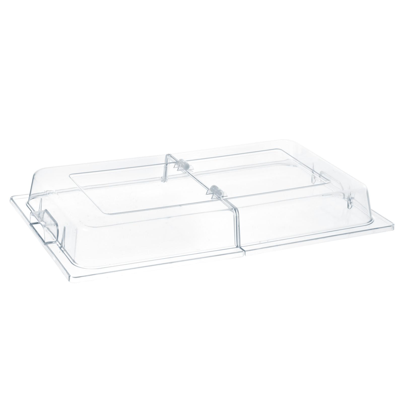 Transparenter Klappdeckel zur Präsentation von Speisen GN11 Hendi 427415