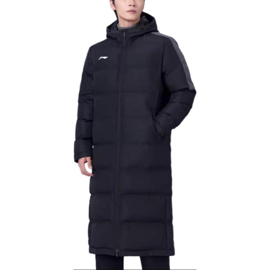 Li Ning Puffer Jacket Unisex Black YFMU009-1