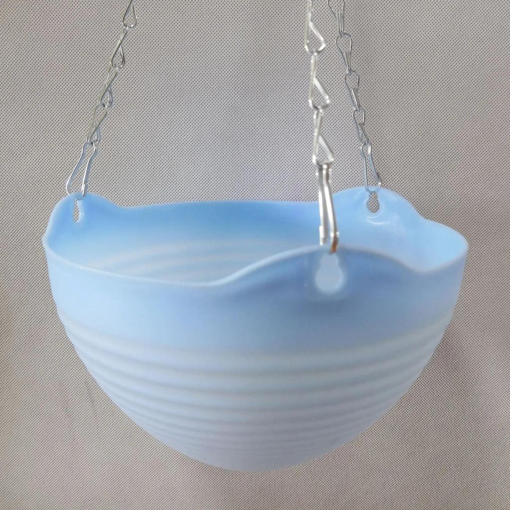 1 Stück Hängender Blumenpflanztopf Kettenkorb Pflanzgefäßhalter Heim Gartengeräte