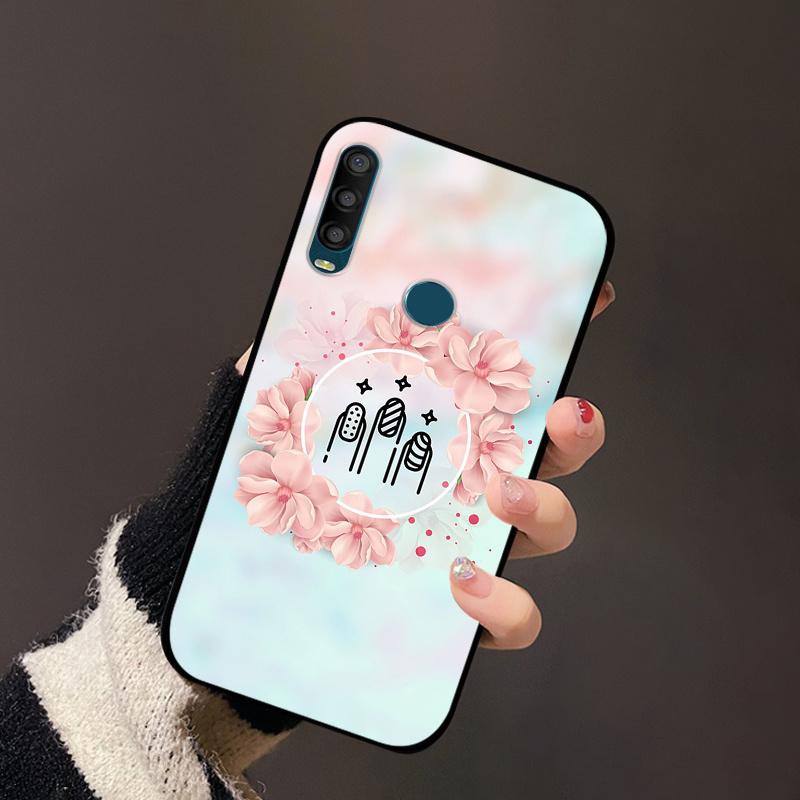 Phone Cover For Alcatel 1SE 2020 Case 5030F 5030U Silicone Soft Painted Cute TPU Coque For Alcatel 1SE Light Fundas 4087U Capa