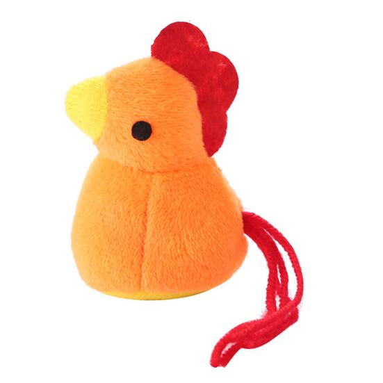 Kätzchen Cartoon Kükenform Katzenminze Interaktives Spaß Katzenspielzeug Anti-Biss Haustierbedarf