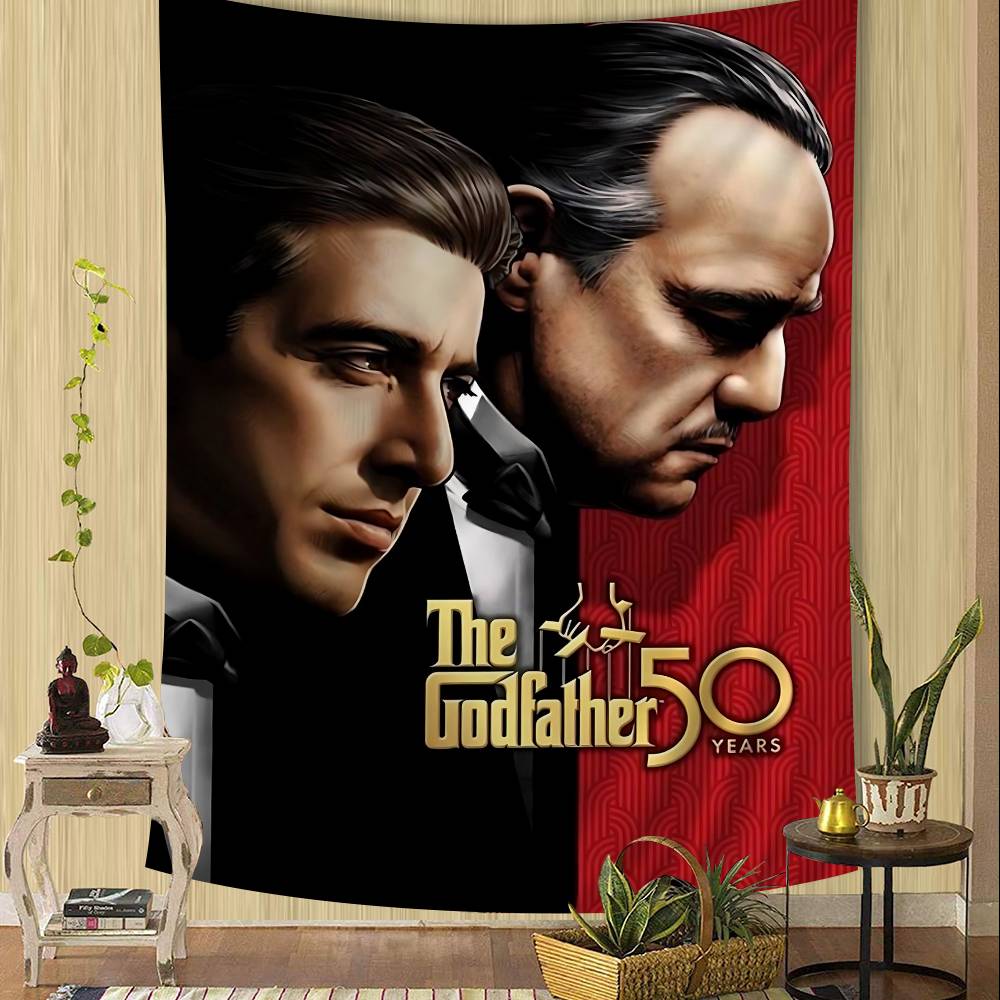 Classic Movie The Godfather Hippie Wall Hanging Tapestries Bohemian Wall Tapestries Mandala INS Home Decor