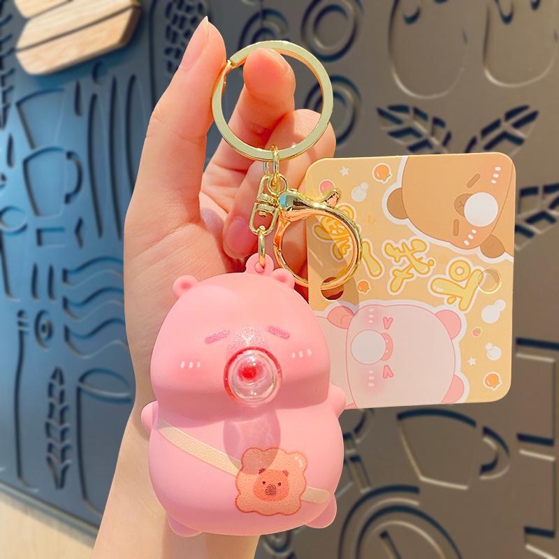 

Брелок-подвеска с изображением мультфильма «Снятие стресса» для надувания мыльных пузырей