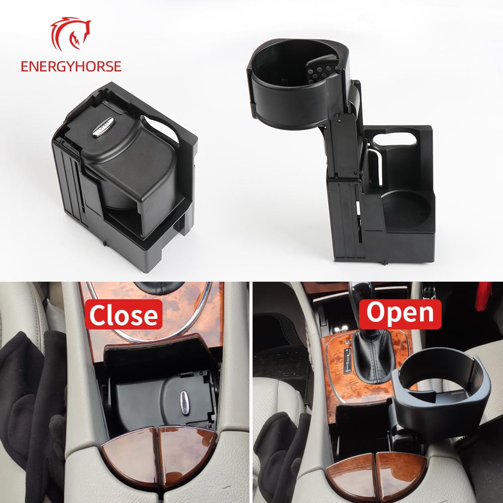 Auto Center Console Wasserbecherhalter Getränkeständer Getränkehalter für Mercedes Benz E-Klasse W211 CLS W219