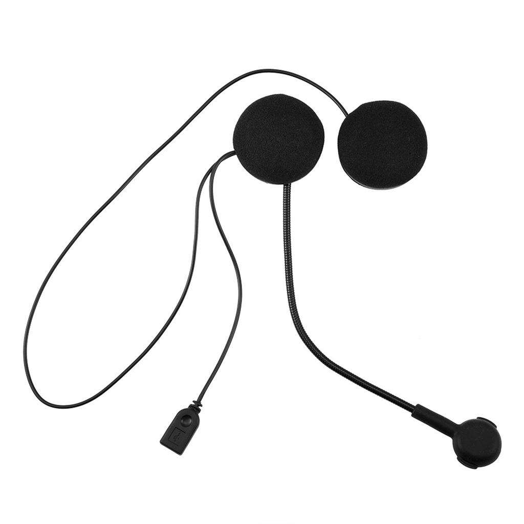 Wireless Bluetooth HIFI Stereo Earphones Headset HD Microphone for Motorcycle Helmet
