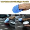 Microfiber Car Applicator Pads Advanced Square Car Paint Polishing and Waxing Sponges Cars Paint and Cockpit Detailing Care Tool