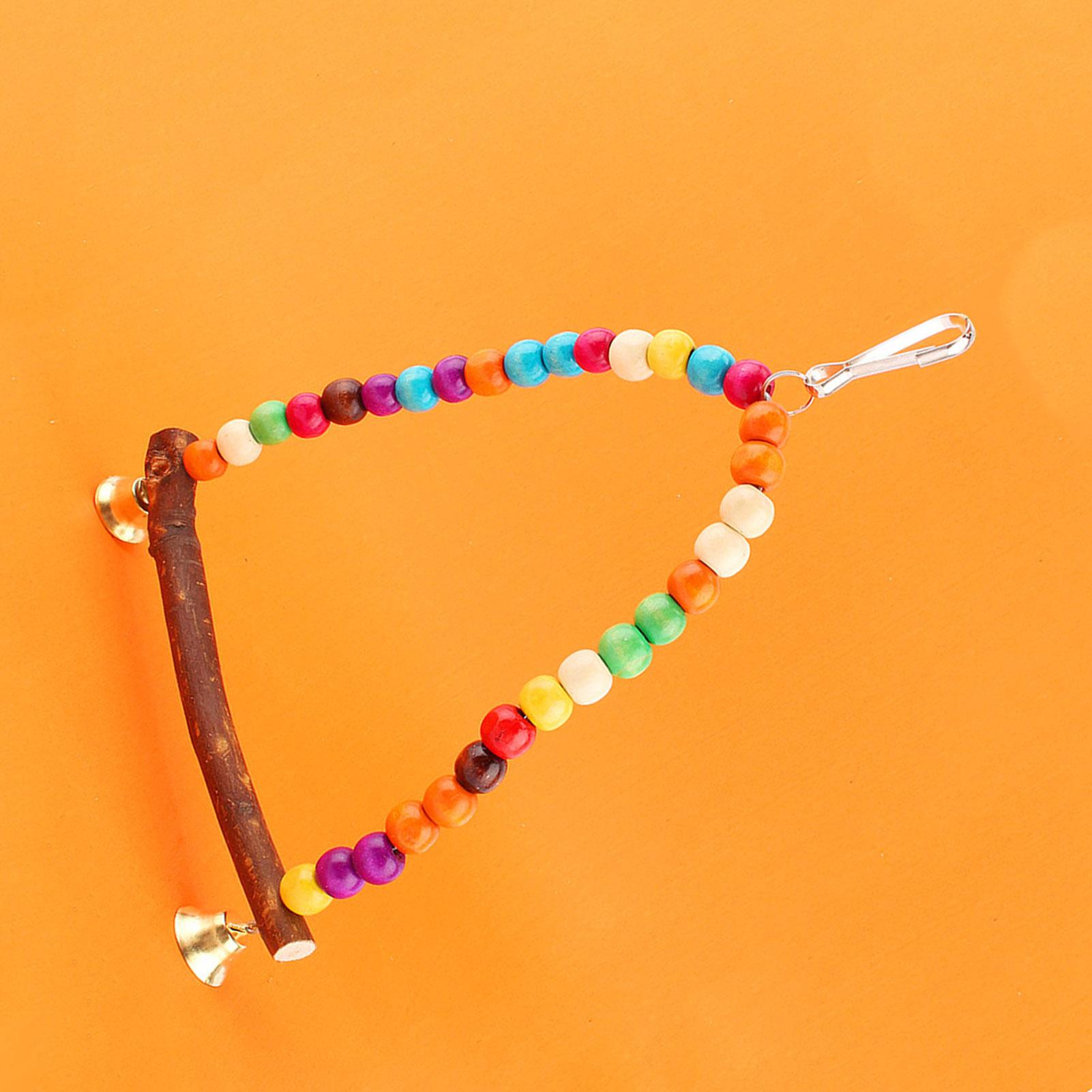 

Pet Bird Parrot Parakeet Budgie Cockatiel Cage Hammock Swing Toys Hanging Toy