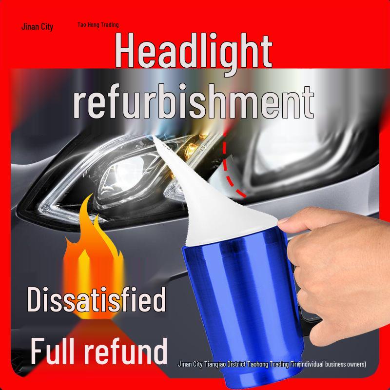 Headlight Restoration Kit: Anti-Yellowing & Scratch Repair Coating
