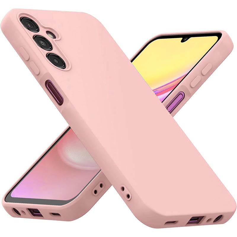 Θήκη υγρής σιλικόνης για Samsung Galaxy A15 4G A 15 A15 5G, θήκη υγρής σιλικόνης, παγκόσμια έκδοση, προστατευτική θήκη πλήρους σώματος, σιλικόνης