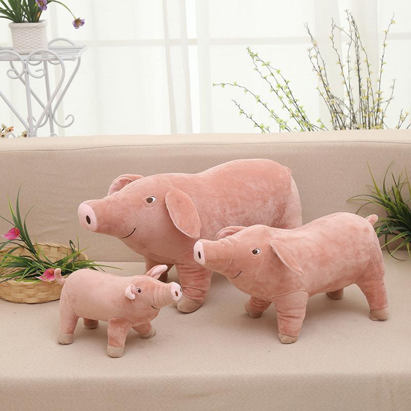 

Creative Simulation Piggy Pig Stuffed Plush Toys Pig Send Girlfriend Pig Dolls 25CM
