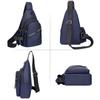Men Water Repellent Sling Bag Ultra Light Crossbody Pack with Adjustable Shoulder Strap Chest Bag Shoulder Daypack for
