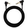 1.5m Right-Angle 3.5mm To 6.35mm Male TRS Mixer Guitar Cable