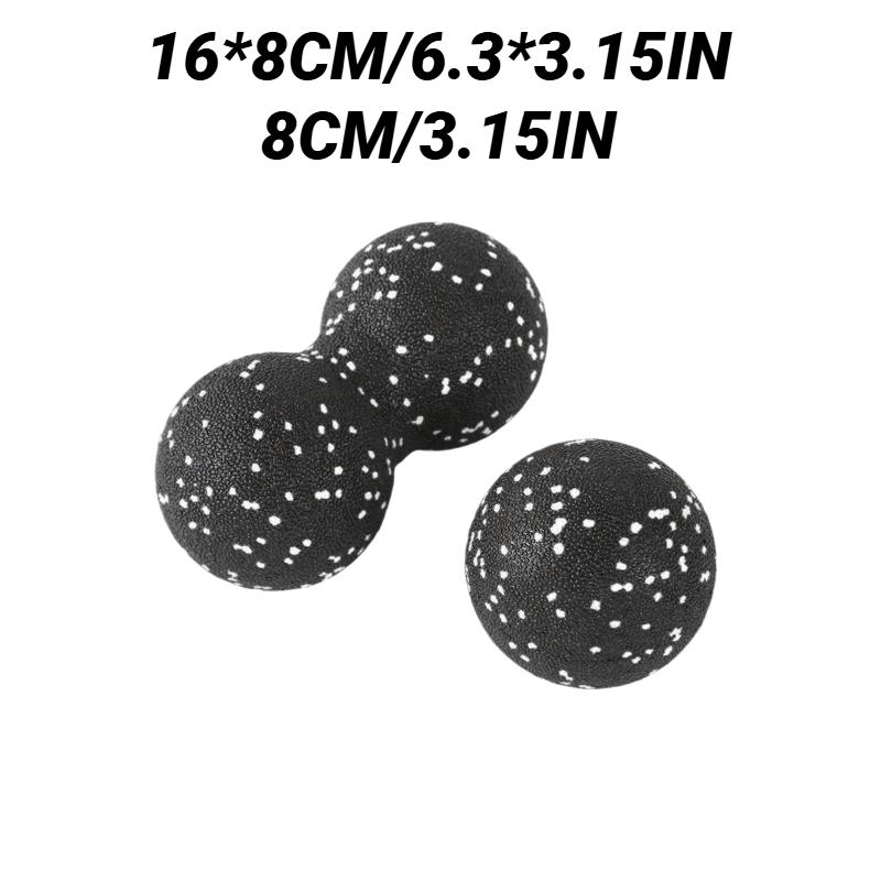 High Density Yoga Peanut Balls for Body Massage Muscle Relaxation Fitness Exercise Pain Relief Foam Fascia Ball Suit