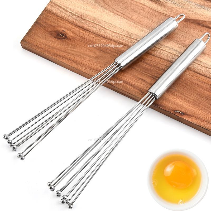 Stainless Steel Egg Stirring Rod Whisk Manual Butter Butter Flour Mixing Kitchen Mixer Baking Tools Cooking Tools