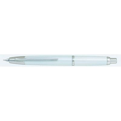 Pluma estilográfica PILOT sin capuchón Decimo FCT15SRPWF Punta fina Blanco perla