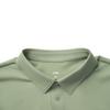 Li-Ning Comfortable Casual Simple Versatile Breathable Solid Color Short Sleeve Polo Shirt Men tops Grass-Green APLV575-4