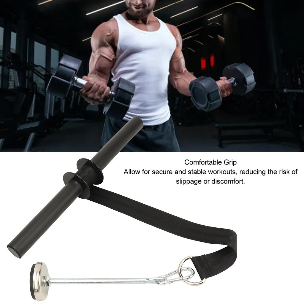 Forearm Roller Versatile Comfortable Grip Forearm Wrist Roller Strengthener Workout Equipment for Home Gym