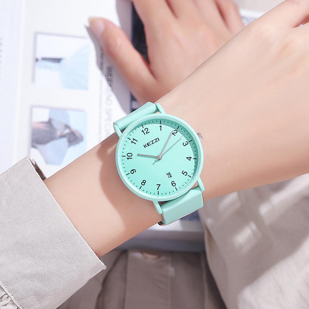 Простые женские часы Ins Style Temperament Водонепроницаемые кварцевые модные повседневные студенческие часы