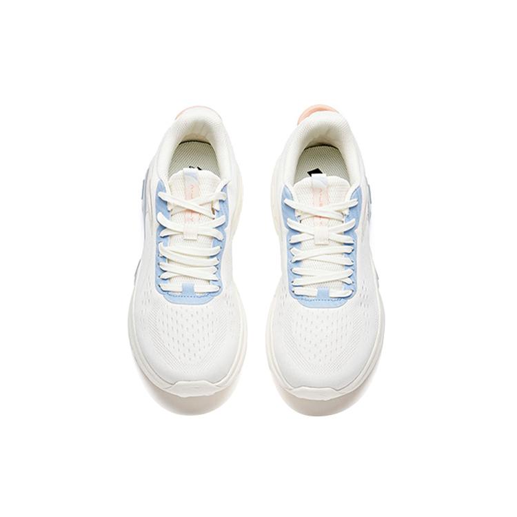 New Anta Running Collection Low Top Running Shoes Women's White Blue 122125502-2