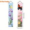 Wedding Door Banner Two Butterfly Wildflower Guests Are Polyester Indoor Outdoor Decor