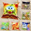 Puzzle Game C-Cut The Rope 1 Pillow Case Linen Pillow Case Sofa Home Decor Cushion Cover Cushion Cove