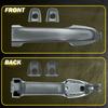 2X Front Outside Outer Car Door Handle Front Left Right for 2012-17 Toyota Camry
