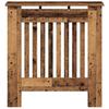 Radiator Cover Vintage Wood Look 78 x 19 x 81.5 cm Engineered Wood