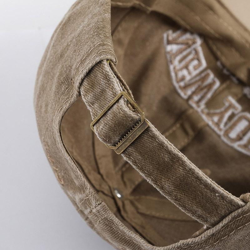 Baseball cap new style washed cotton cap embroidered cap sun hat embroidered baseball sun hat