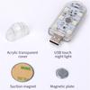Touch Interior Light Car Reading Ceiling Light Magnetic Camper Trunk LED Interior Replacement Parts Car Interior Lighting