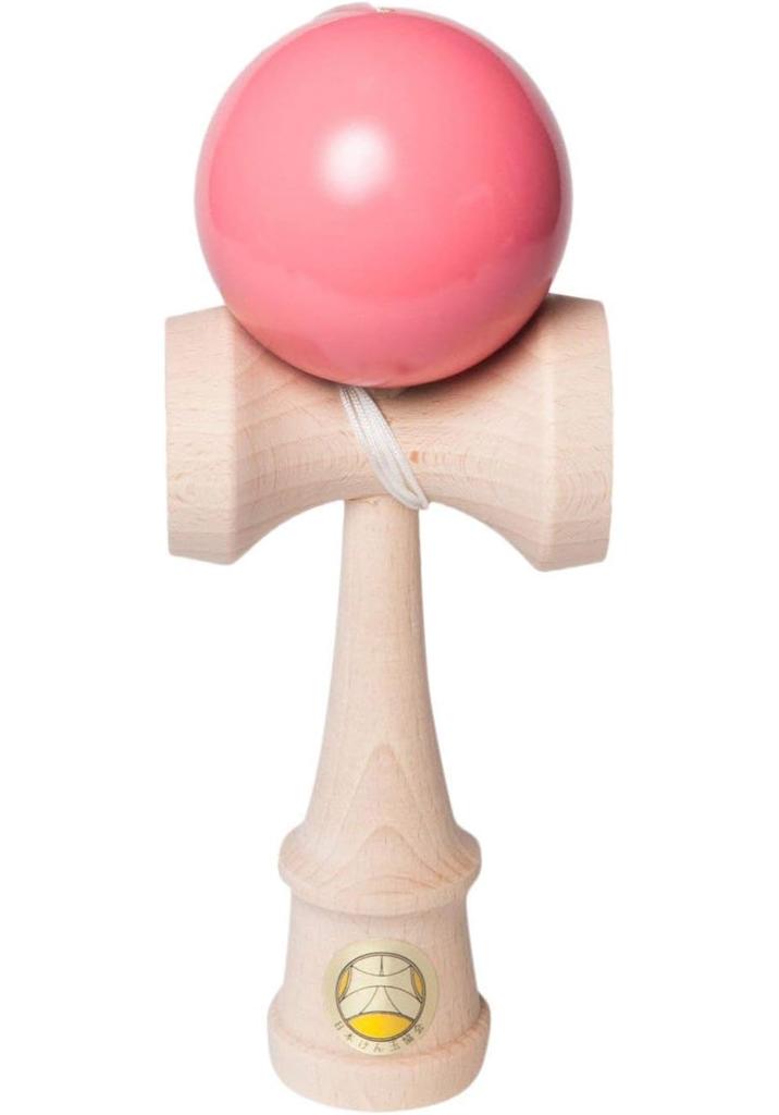 Yamagata Koubou Competition Kendama "Ozora" (Certified by Japan Kendama Association) Solid Color Pink