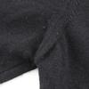 HERMES Zip up cardigan black cashmere/cotton Women Used