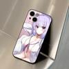 Nekomata Okayu HOLOLIVE Phone Case FOR IPhone 14 13 11 12 Pro 8 7 Plus X 13 Pro MAX XR XS MINI SE 2020 Black Covers