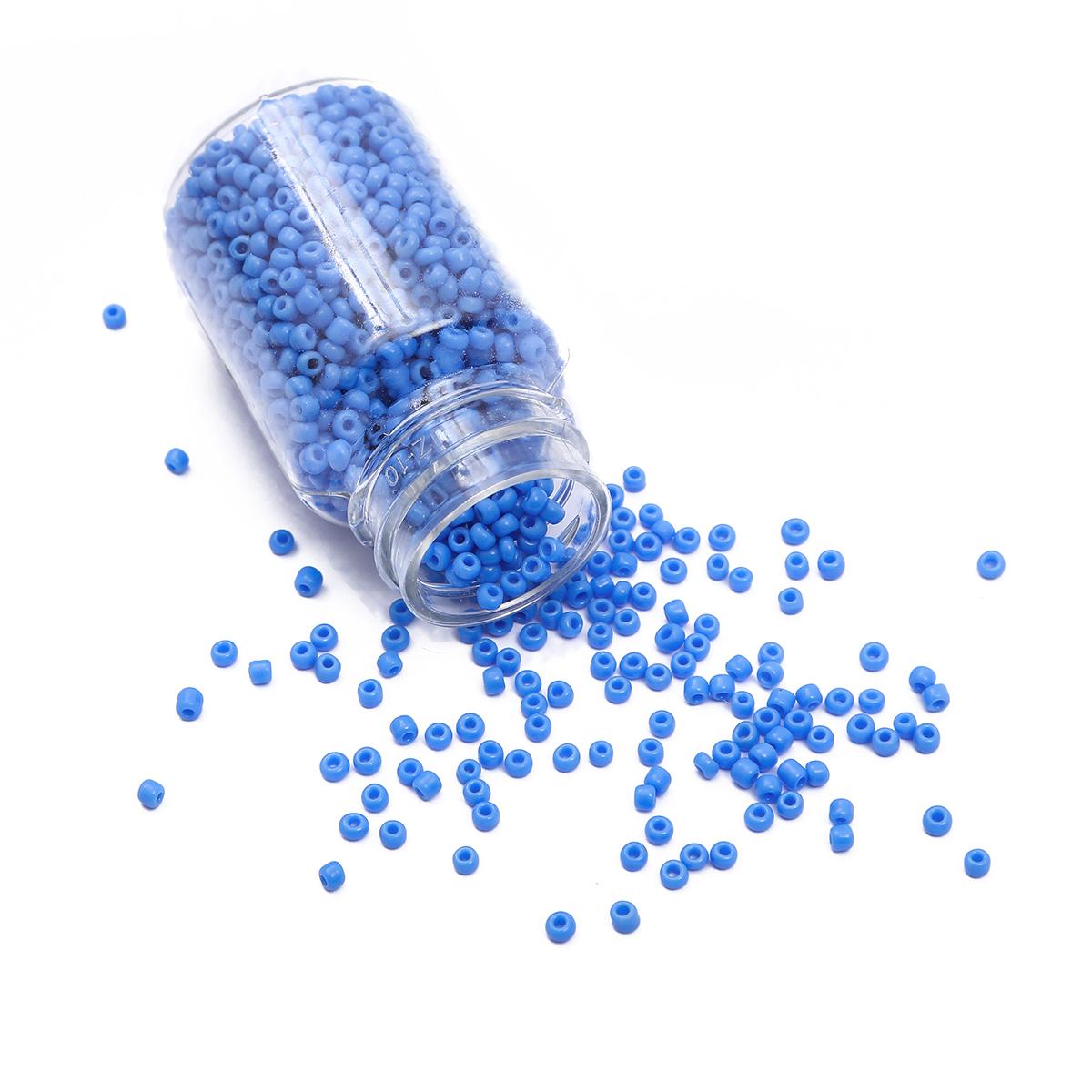 

2 мм 3000 шт стеклянные бусины в бутылках для изготовления ювелирных изделий своими руками, аксессуары style 04 синий