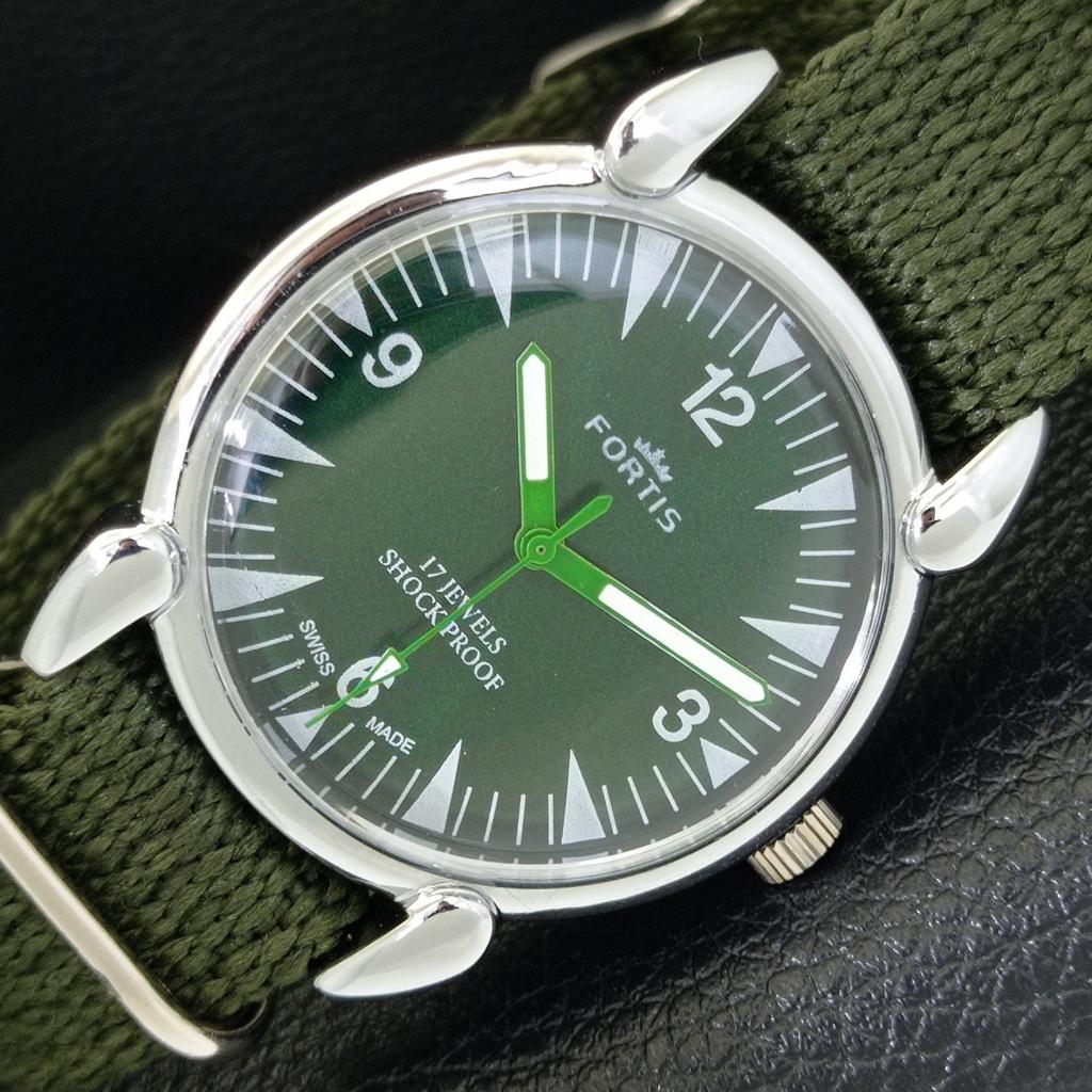 

ВИНТАЖНЫЕ МЕХАНИЧЕСКИЕ ЧАСЫ С РУЧНЫМ ЗАВОДОМ, ОТРЕСТАВРИРОВАННЫЕ, ШВЕЙЦАРСКИЕ, МУЖСКИЕ, С ЗЕЛЕНЫМ ЦИФЕРБЛАТОМ a700884-5 R205a-a700884