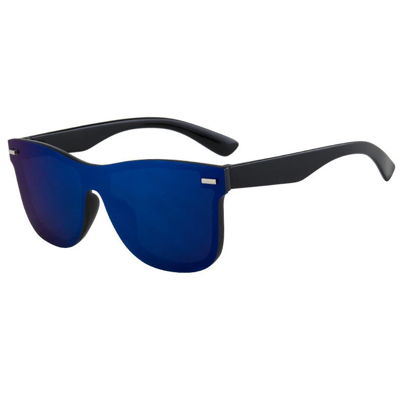 Colored lenses, unisex sunglasses, trendy brand, street sports sunglasses, outdoor sunscreen glasses