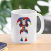 Cartoon The Amazing Digital Circu Coffee Mug Tableware Ceramic Ponmi Jax Clown Dishes Household Use Water Cup Creativity Mug Gift