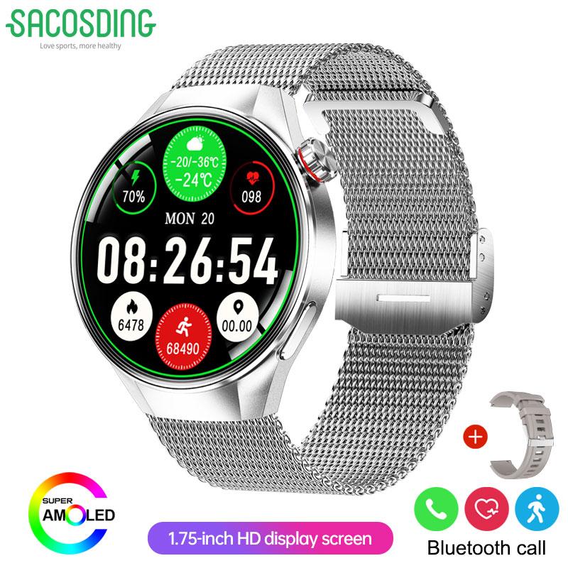 

2025 Новые Часы 5 Плюс GPS Слежение Смарт-часы Мужские Женские 466*466 AMOLED Экран Пульс Bluetooth Звонок IP67 Водонепроницаемые Смарт-часы