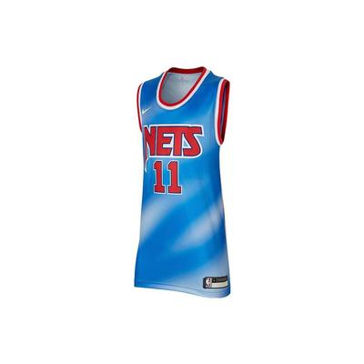 Brooklyn Nets Kyrie Irving #11 Bezrukávnikový basketbalový dres Detské vrchné diely Modrá DJ4871-402