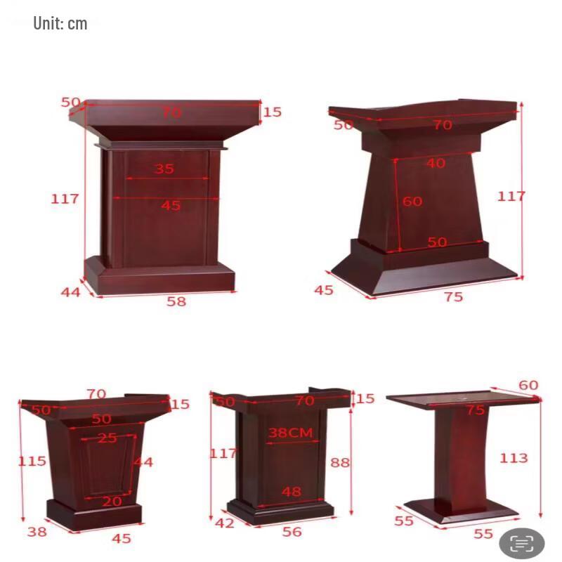 Solid Wood Lectern