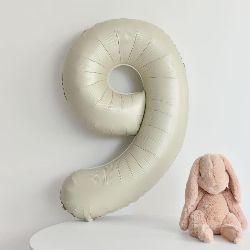 Korean-Style Macaron Color Bow Balloons for Baby Birthday Party Decor