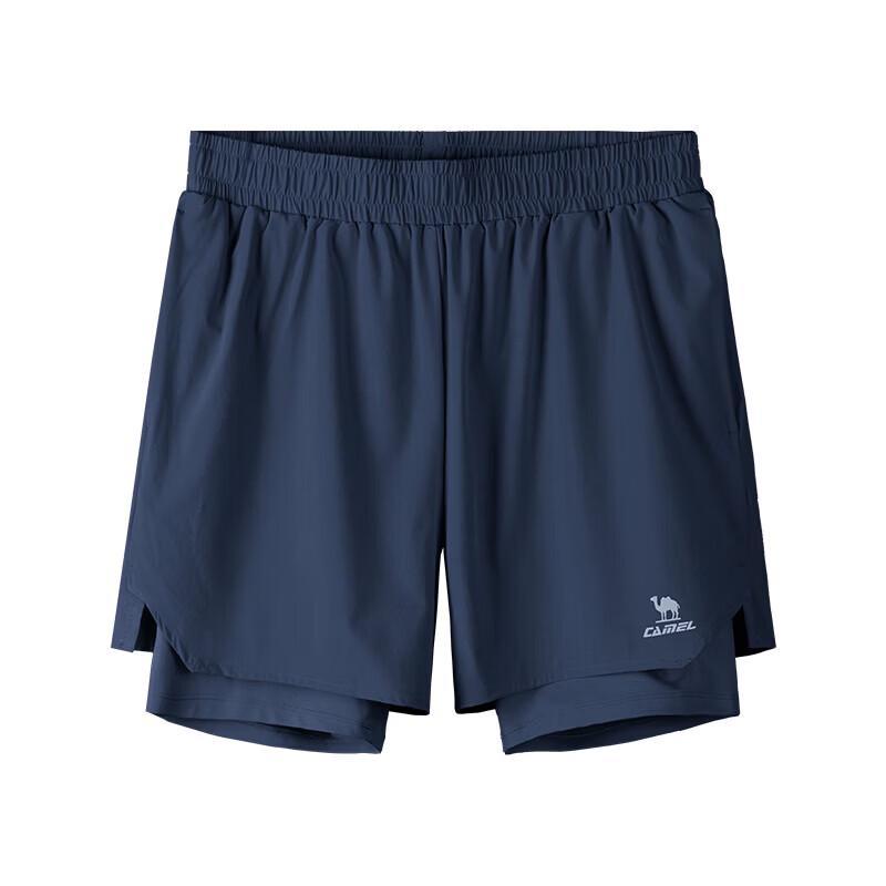 CAMEL Quick-Dry Anti-Chafe Training Running Shorts