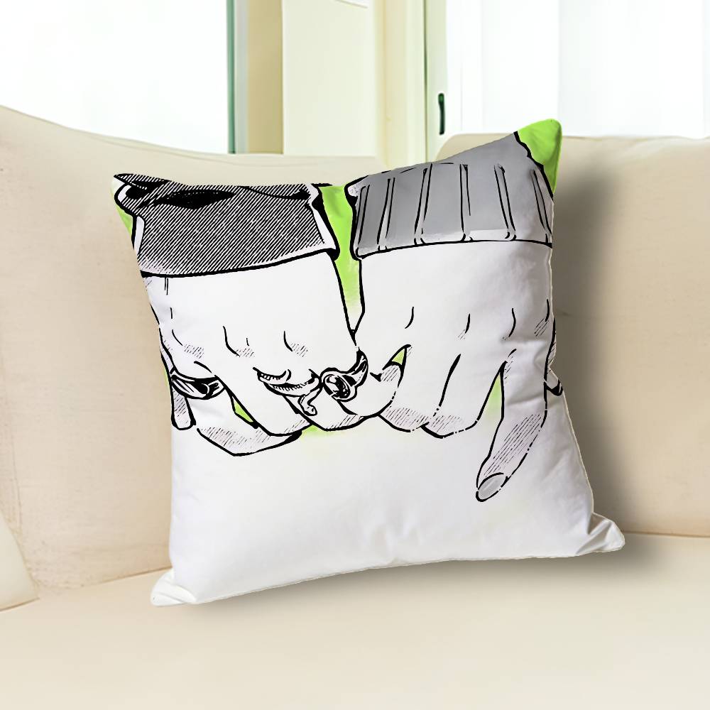M-Mitsuki Koga Aya tgswiiwagaa Anime Celebrity Merchandise All-Match Printed Pillow Case Sofa Car Office Room