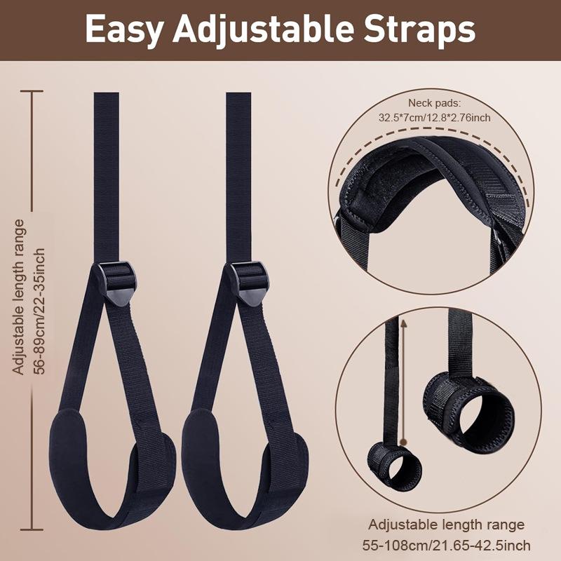 Bondage Set Restraint Erotica Binding Sex Forced Split Leg Straps Neck Wrist Sex Toys For Woman Couples Product No Vibrator