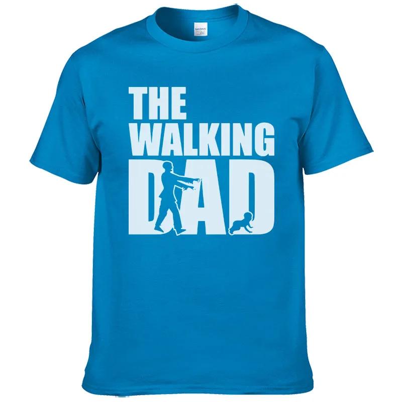 2023 Men's Summer Cotton T Shirts Printed The Walking Dad Tshirt Hip Hop Blouse Men's Sportswear T Shirt Men Harajuku Tops #307