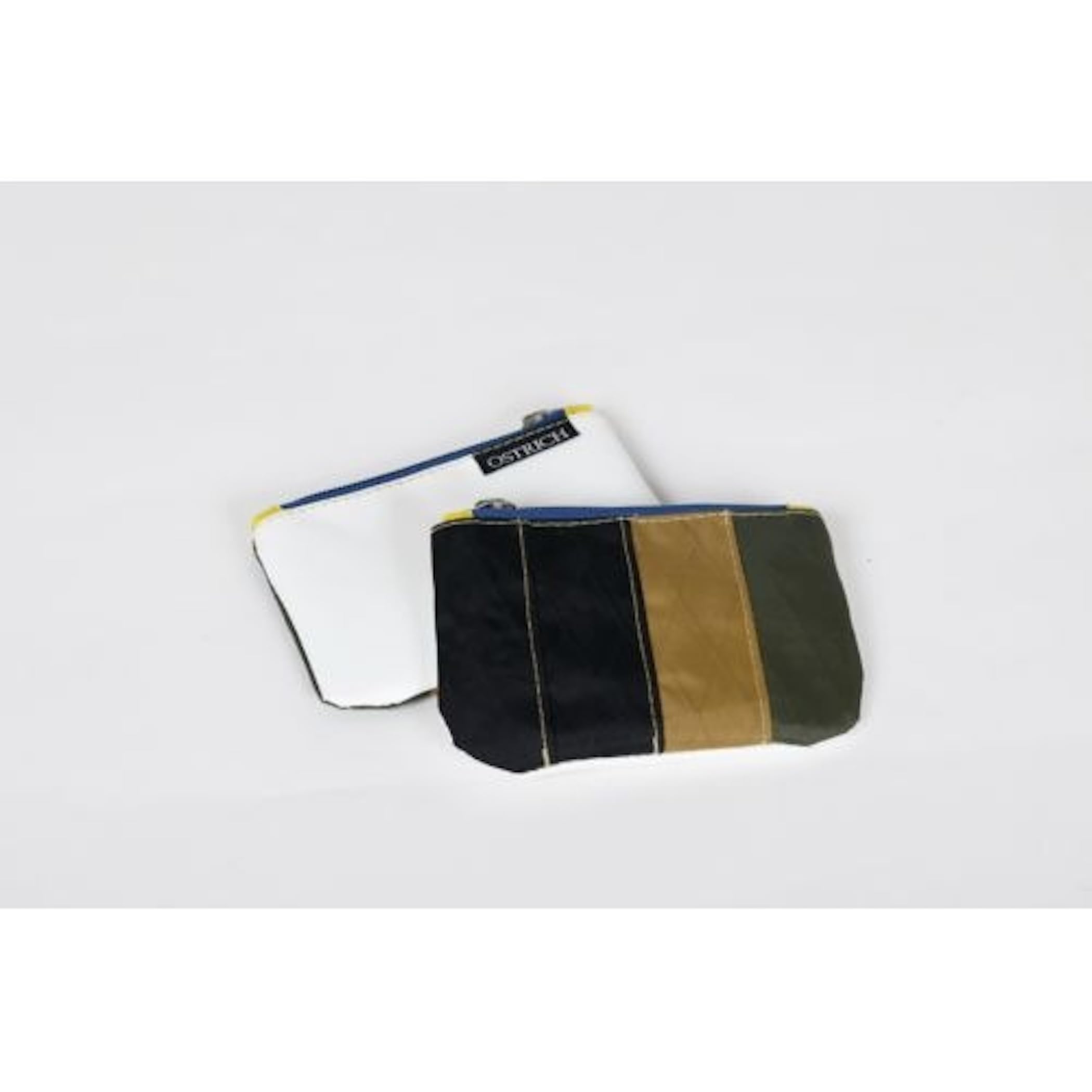 

Ostrich Mini X Pouch Black/Black/Brown/Olive