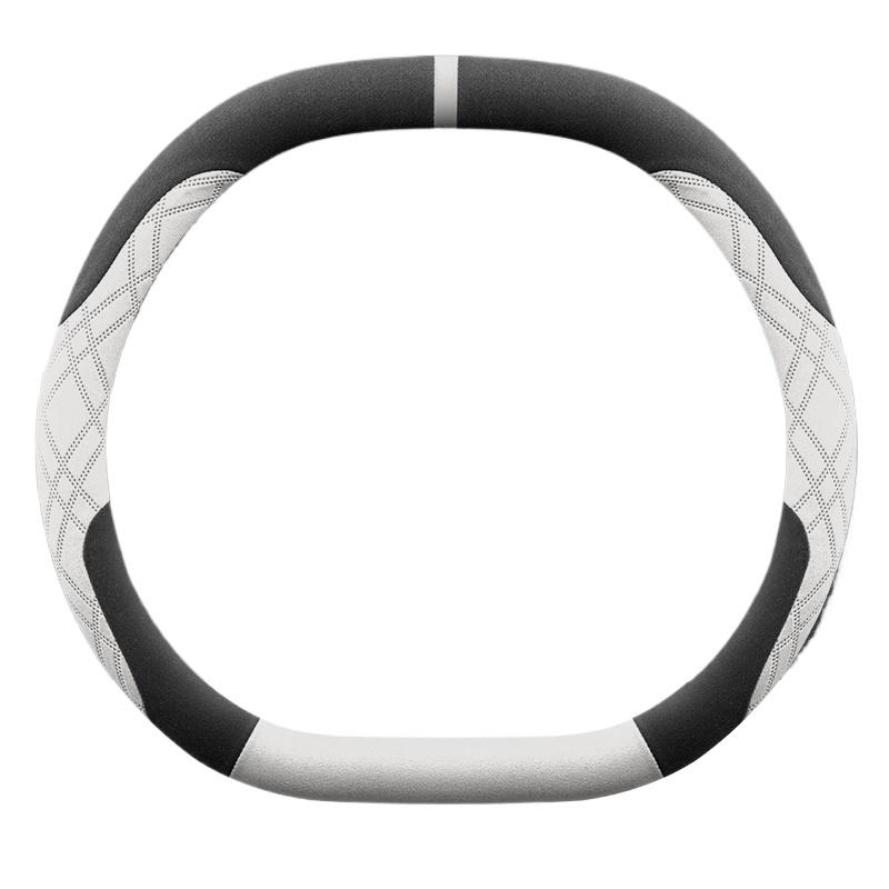 Leather Car Steering Wheel Cover for Lincoln Nautilus 2024 2025 2026 Accessories