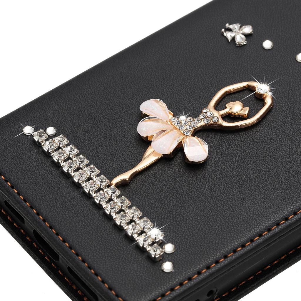 For Samsung Galaxy S26+ Cell Phone Case PU Leather + TPU RFID Blocking Card Slots Cover with 2