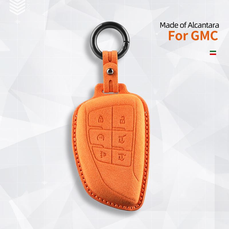 Interior Mouldings 6 Button Car Key Case Cover Shell For Chevrolet Tahoe Suburban GMC Yukon Buick ENVISION S Plus Avenir 2020 20
