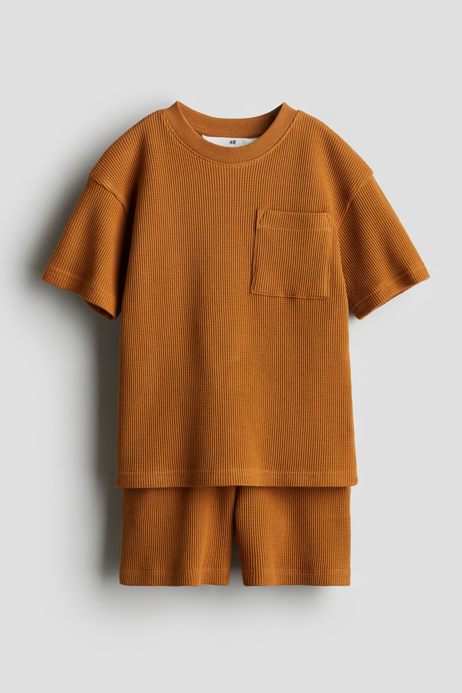 

комплект из 2 вафельных трикотажных изделий